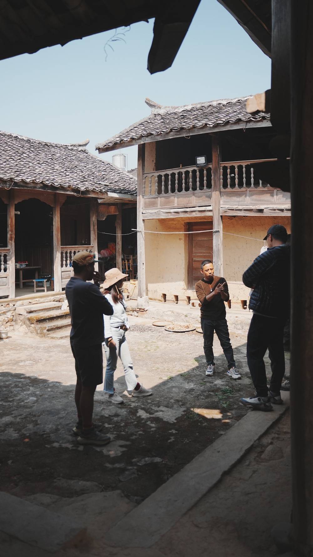 A traditional Dai residence in a Mangshi village